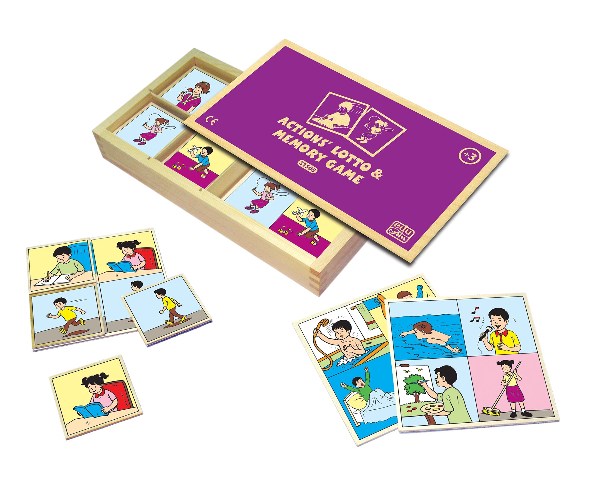 Actions Lotto And Memory Game | 31505 – Edu-Fun Egypt
